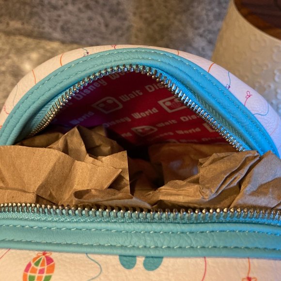 Loungefly Mini Backpack Mickey Mouse Balloons Vault 50th NWT Disney Parks Epcot - Picture 6 of 8